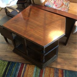 End Table Three Tiered