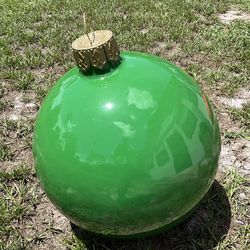 HUGE 30” Yard Christmas Ornament Display Prop