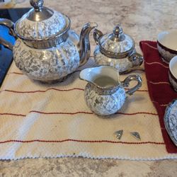 Antique Bavaria China Tea Set