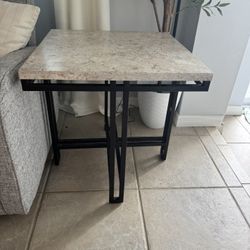 2 Modern end tables