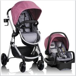 Evenflo Pivot Modular Travel System Infant Car Seat 