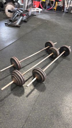 Weighted barbells