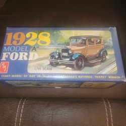Vintage Model Car Kits