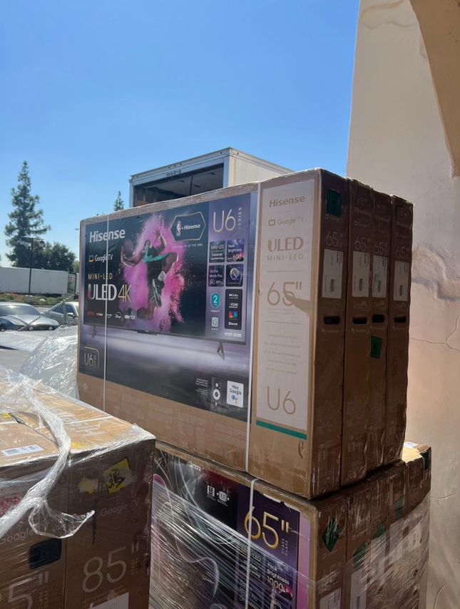 65” Hisense ULED U6K MINI LED 4K UHD Smart Tv