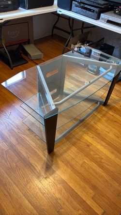 3 Tier Glass top Television / Entertainment Stand