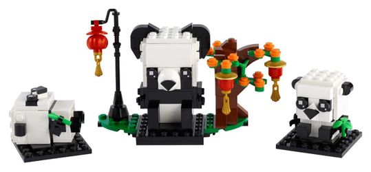 Lego Chinese New Year Pandas Brickheadz 40466