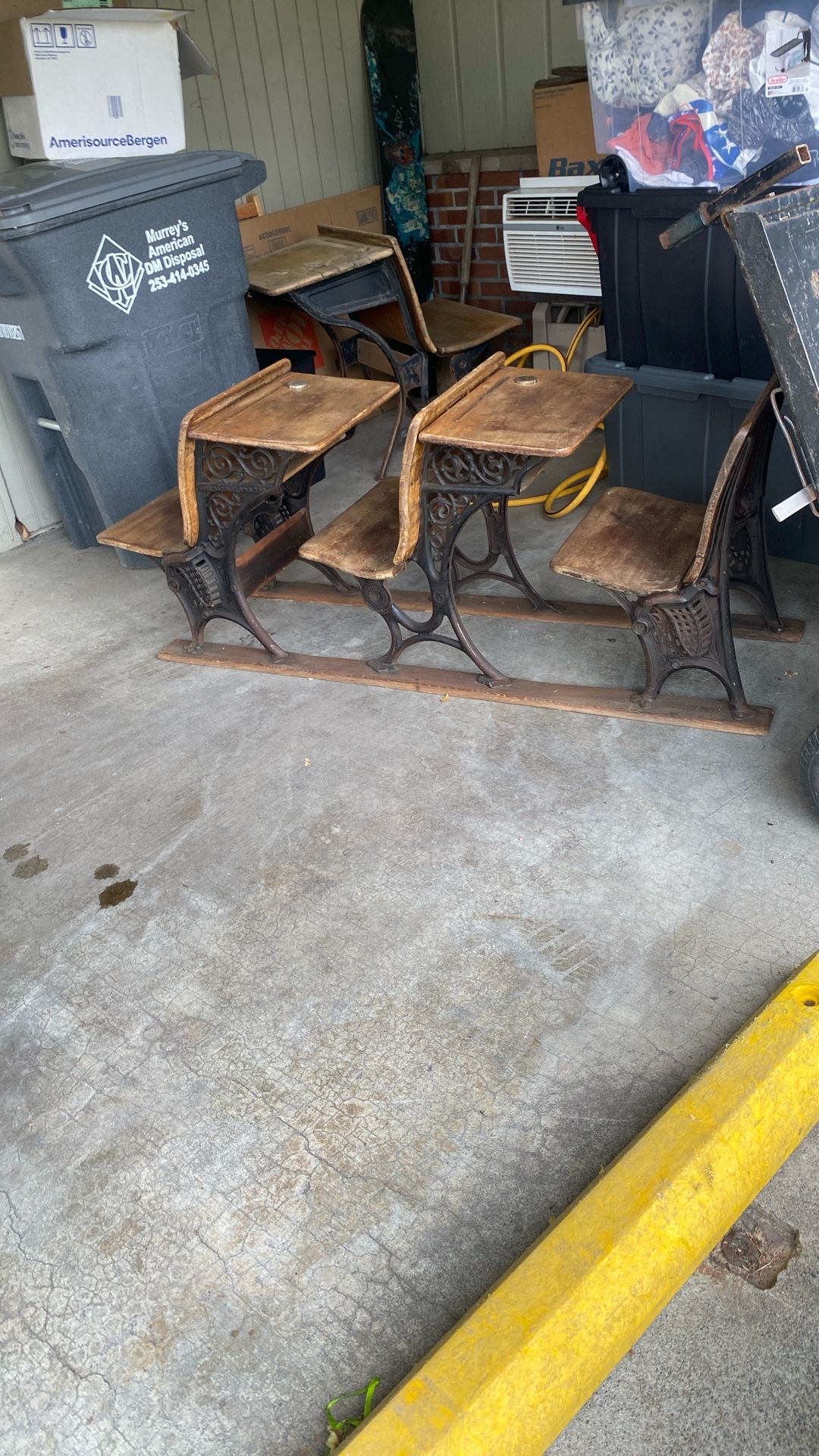 Antique School Desk