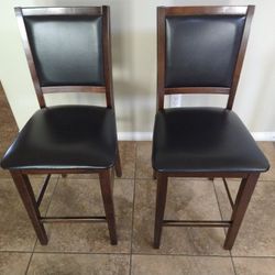 Padded Bar Stool Set of Two