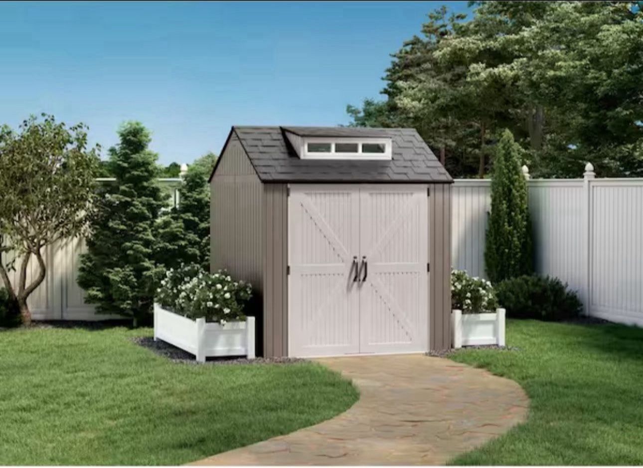 Rubbermaid 7ft X 7ft Shed