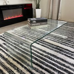 Tempered Glass Coffee Table 