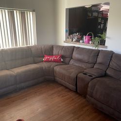 3 Recliner Couch