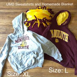 UMD Sweatshirts And Blanket