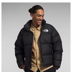 (New) North Face 1996 Retro Nuptse Jacket - Men’s Size L - Recycled TNF Black