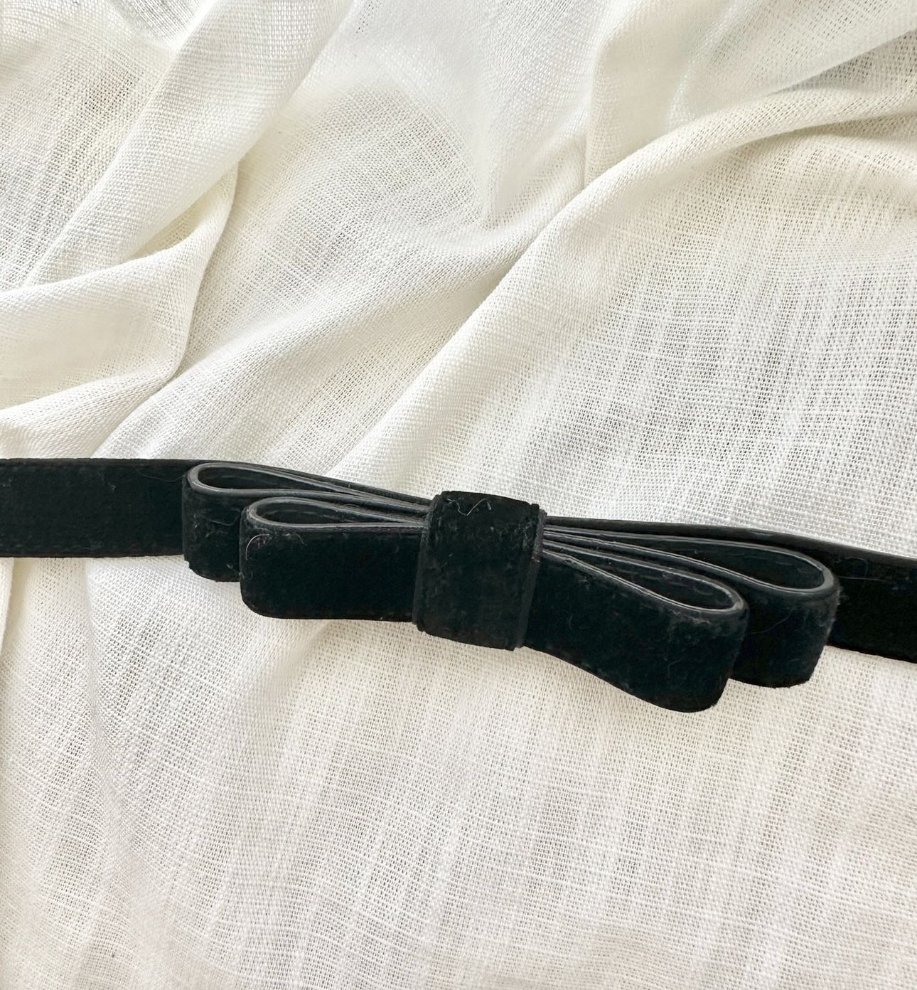 White House black market bow belt size 8p