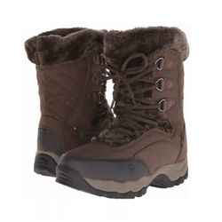 Hi-Tec Women's St Moritz Lite 200 I WP Snow Boot, Dark Chocolate/Taupe, 5 M US