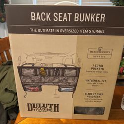 Back Seat Bunker Organizer 