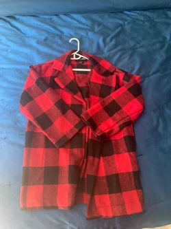 Fashion nova red and black Jacket