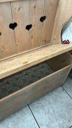 Kids Chest Made Of Wood