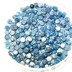 Lot Of Blue Corundum Beads