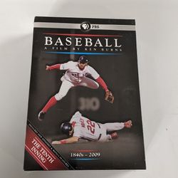 Sealed Brand New Baseball A Film By Ken Burns The Tenth Inning DVD BOX SET 