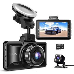 AZDOME Dual Dash Cam Front and Rear