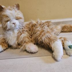 JOY FOR ALL - Orange Tabby Cat - Interactive Companion Pets - Realistic & Lifelike