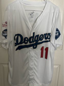 2 New dodgers jersey sz med $20 each