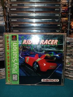 Playstation 1 Game "Ridge Racer" ( Vintage 1995 )