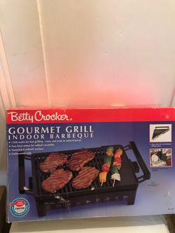 Betty Crocker Gourmet Grill Indoor Barbeque