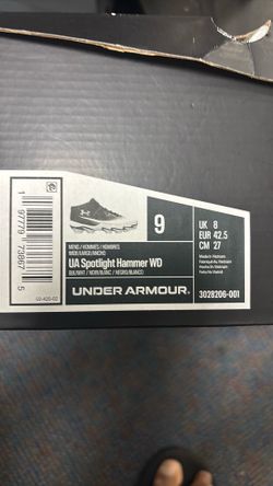 UA  spotlight hammer WD soccer cleats
