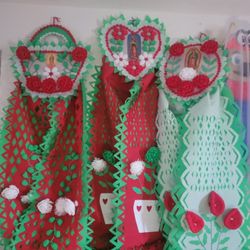 Cortinas Para El Día D La Virgen $20 Disponible 