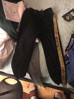 Offwhite sweats joggers large