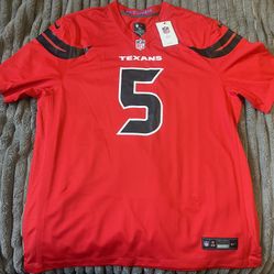 Nike Houston Texans Jalen Pitre NFL Football Jersey