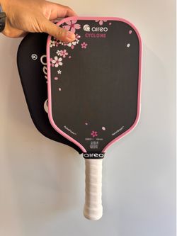Aireo Cyclone Cherry Blossom NanoGraph Pickleball Paddle