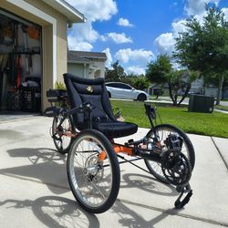 Terra Trike rambler recumbent bike 