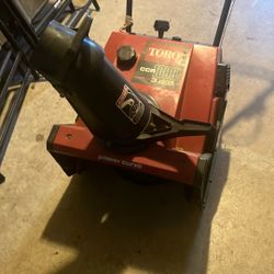 TORO CCR 1000 SNOWBLOWER
