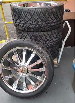 Set for taire and  rims size #22