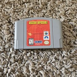 Mission: Impossible N64 $6