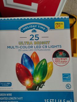 Christmas Lights $5 a box