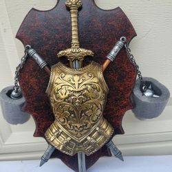10 X 6 Medieval Style Wall Decorative Coat of Arm