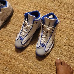 Jordan Pro Strong BLUE AND WHITE