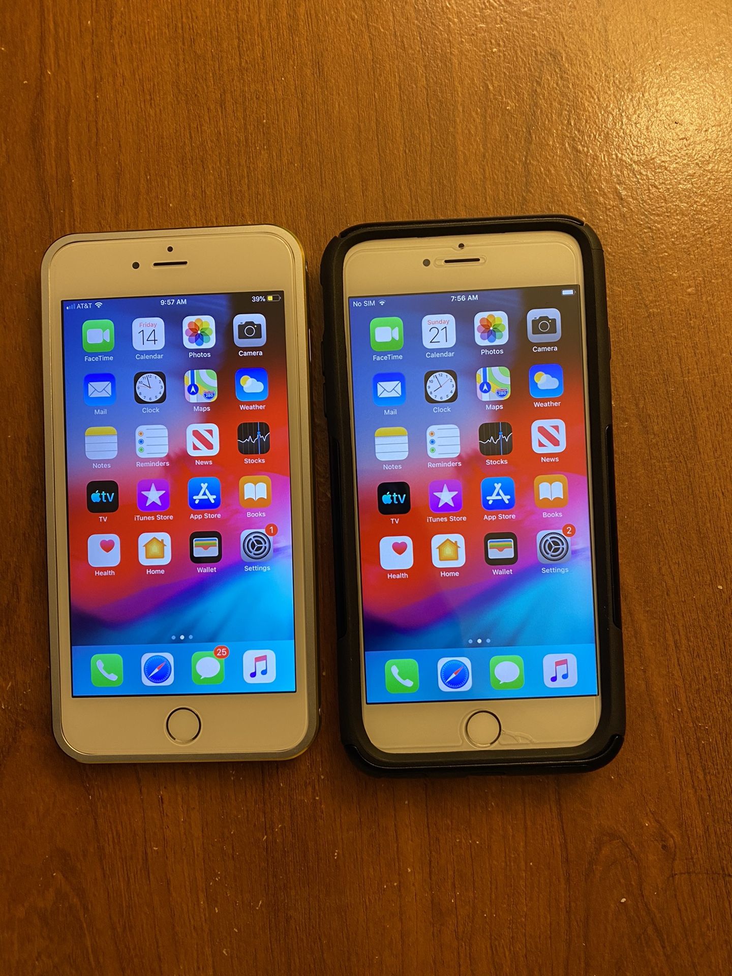 2 iPhones: 6 Plus (Unlocked)