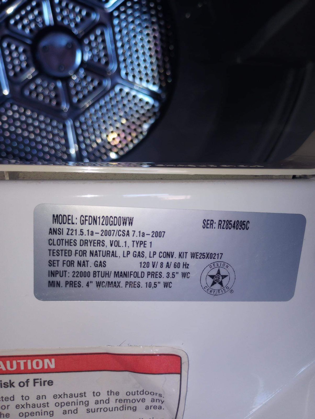 Beautiful GE Washer And Kenmore Gas Dryer (1 Year Warranty)