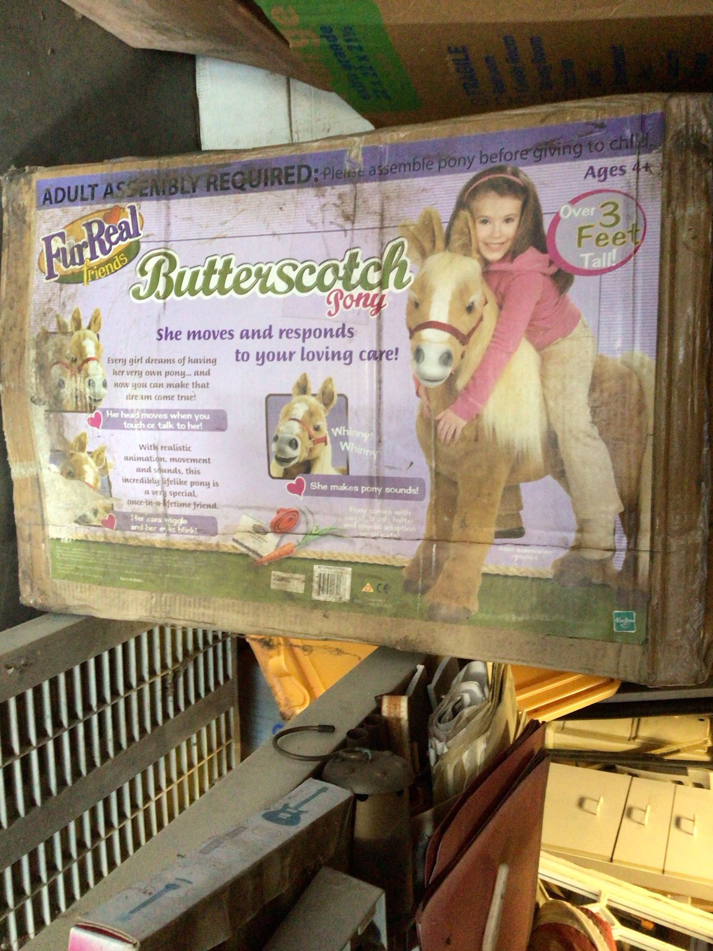 Butterscotch Animatronic Pony