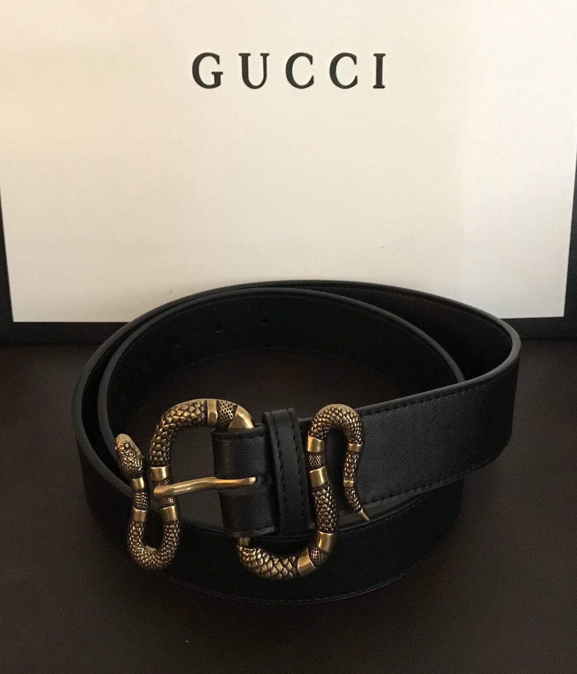Gucci belt ( Snake )