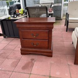 Pennsylvania Style Nightstand Solid Wood