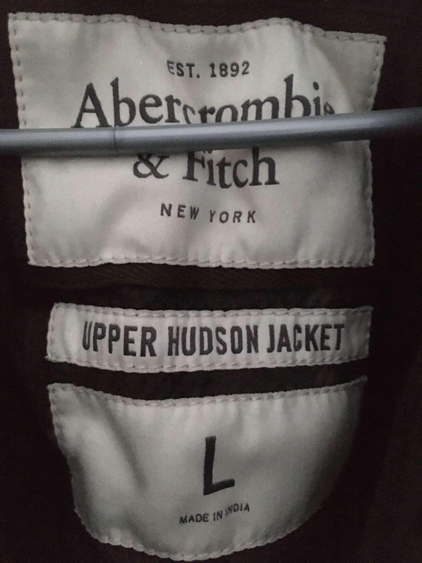 Abercrombie & Fitch Upper Hudson Italian Wool Jacket Large