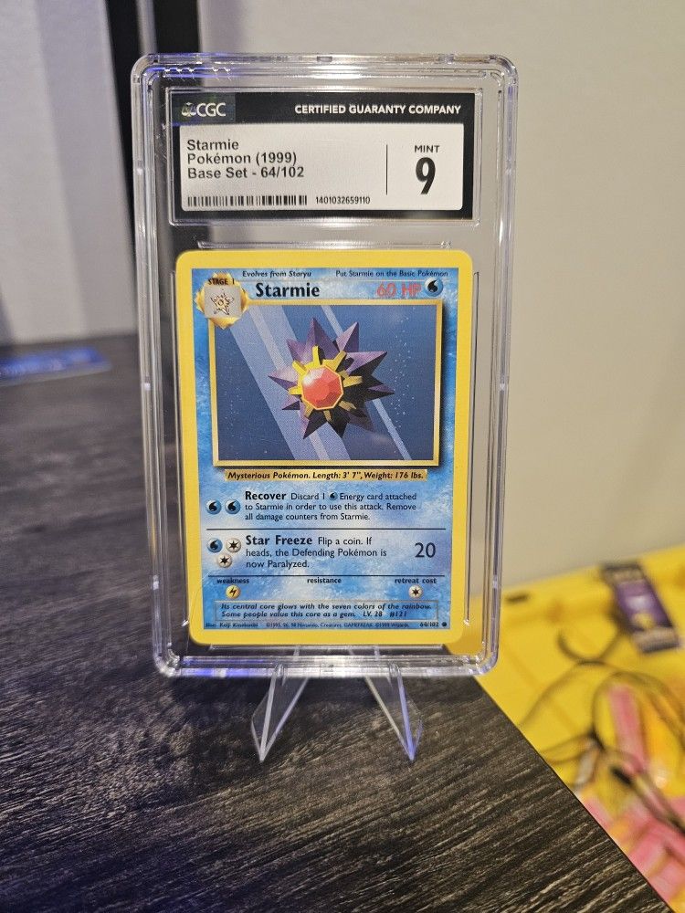 Starmie Cgc 9