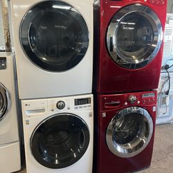 LG Stackable Electric Washer & Dryer