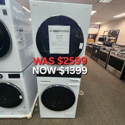 2.8 Cu. Ft. Washer And 4.2 Cu. Ft. Dryer Washtower Min Special Size 